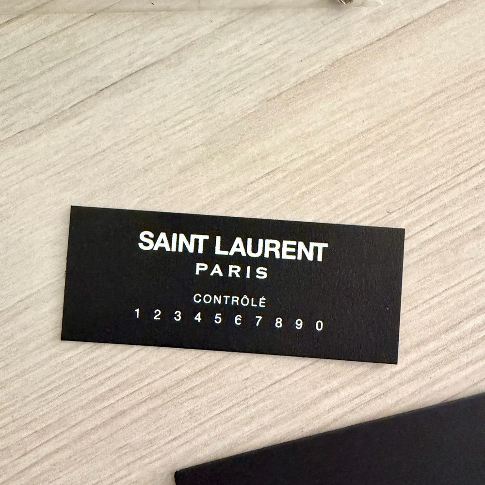 Rare Saint Laurent python embossed sac de jour in… - image 12